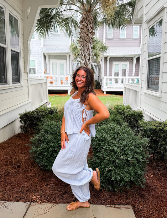 Ocean Breeze Tank & Pant Set