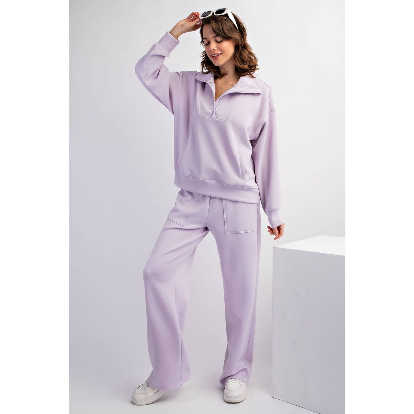 Laine Modal Scuba Quarter Zip