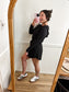 Vesper Hooded Romper Dress