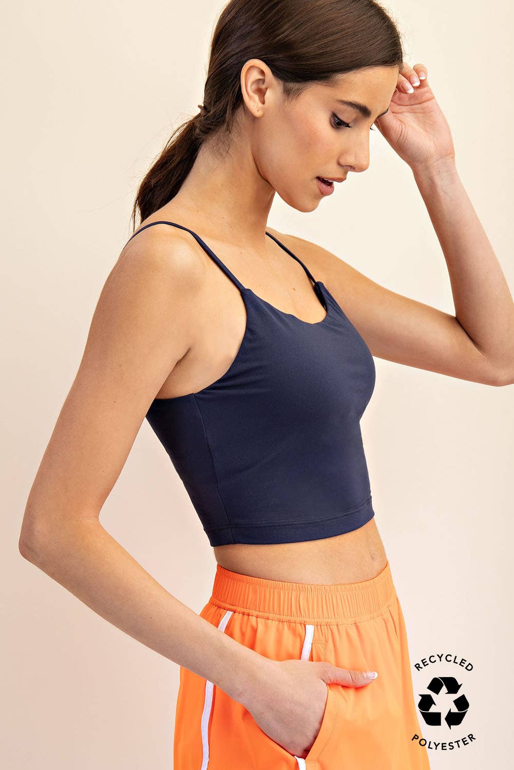 Sky Butter Basic Cropped Tank