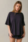 Saylor Short Sleeve Stripe Oversized Tee
