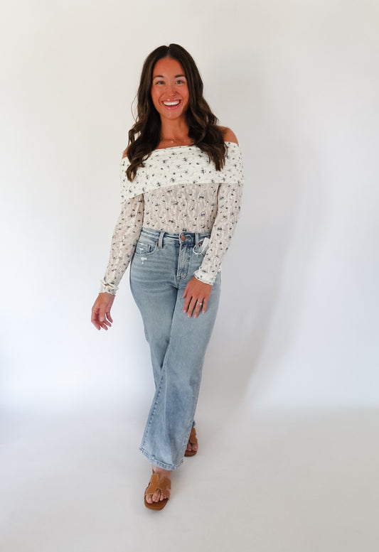 Risen Light TC, HR, Crop Wide Jean