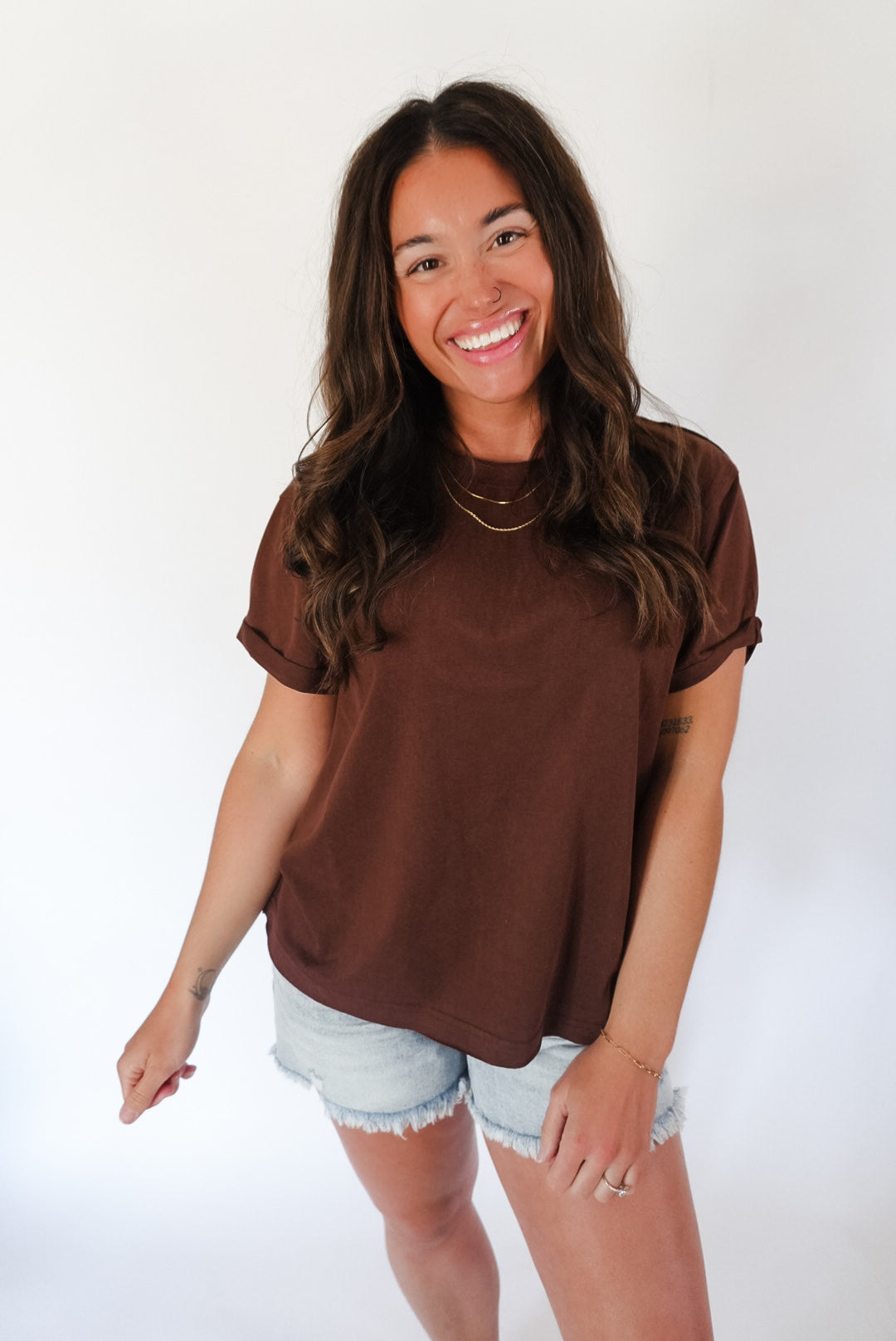 Brown Mali Tee