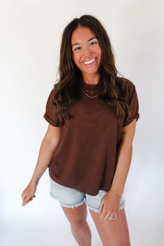 Brown Mali Tee
