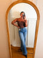Mica Dahlia Wide Leg Jean