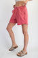 Strawberry Mineral Washed Terry Short