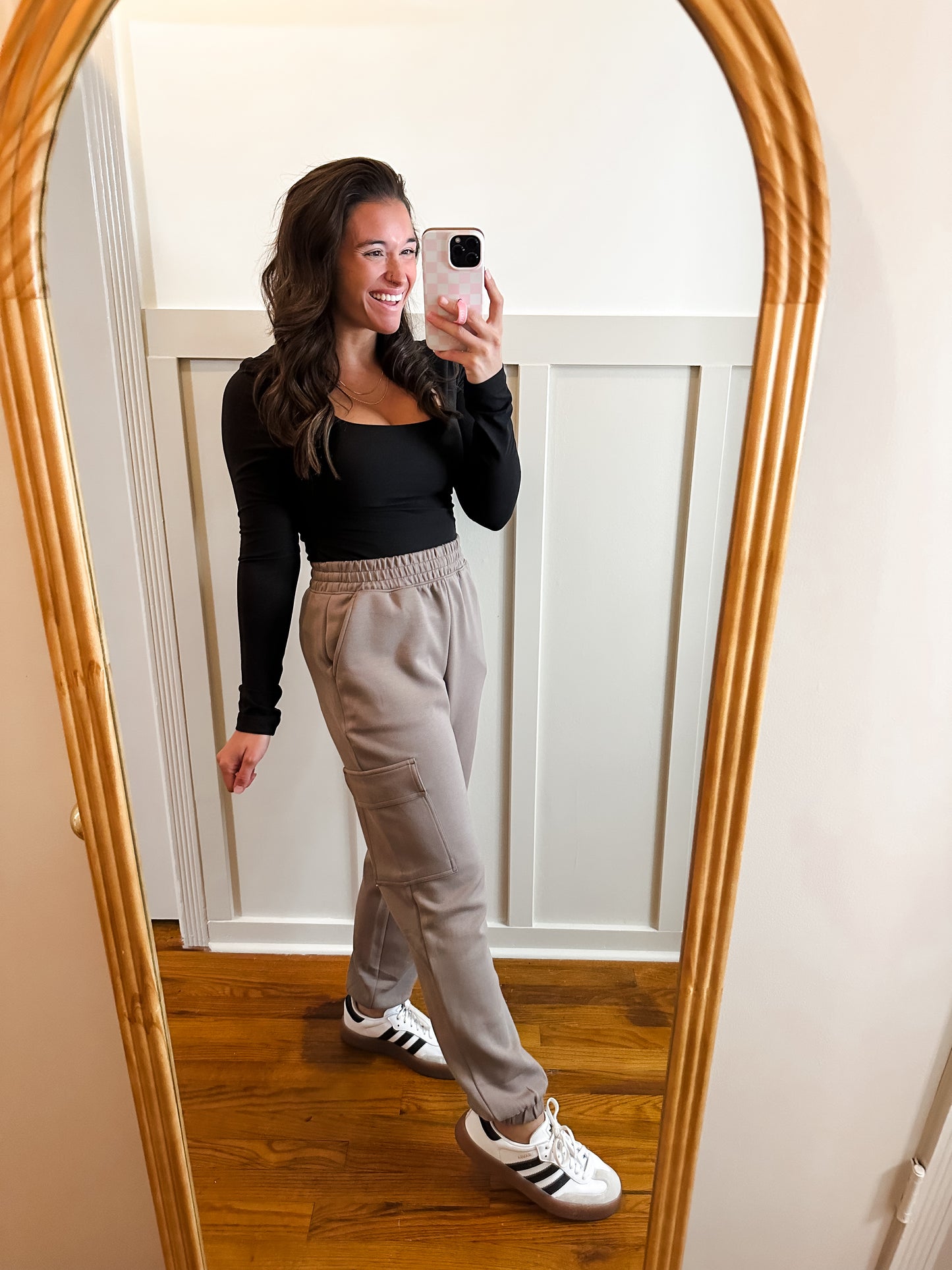 Mocha Modal Scuba Cargo Jogger