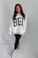 GYM 'GYM & BED' Reversible Mockneck Sweatshirt