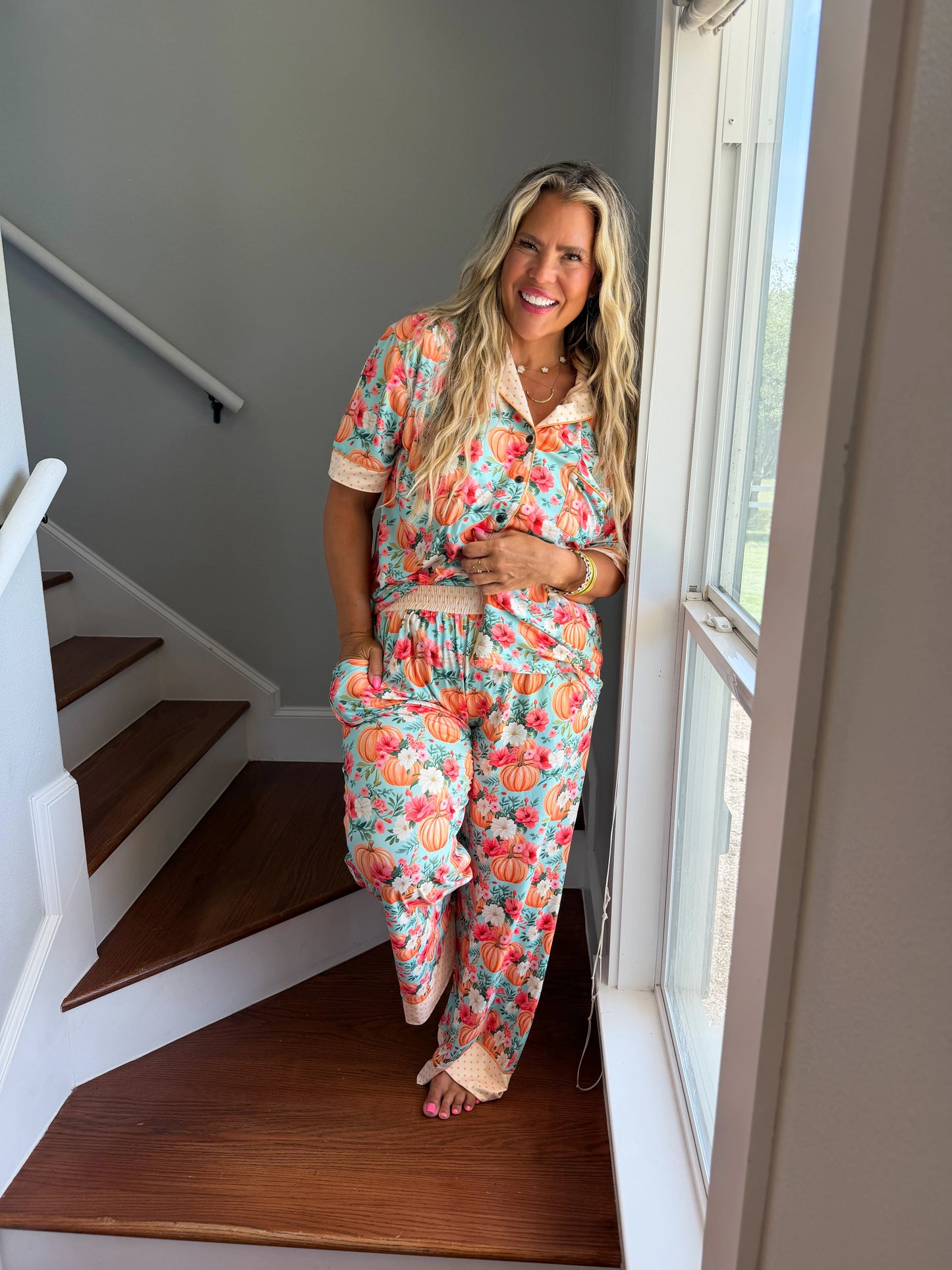 PREORDER- HOME GATHERING LUXE PJ SET
