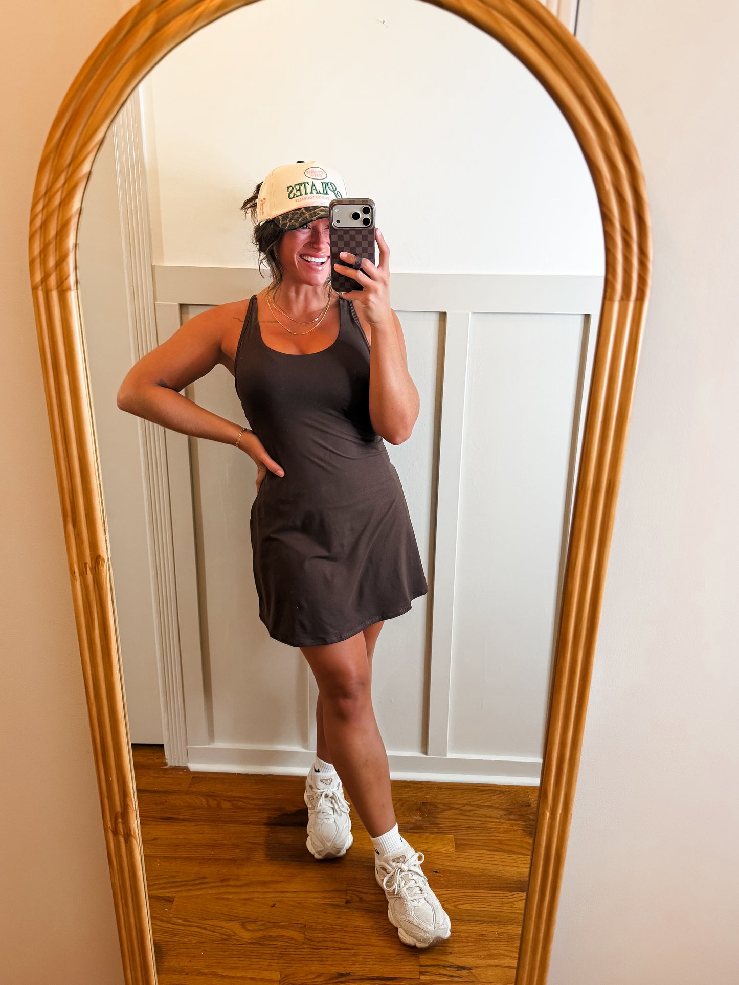 Espresso Tennis Romper Dress