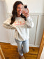 PRE-ORDER Shop Local Kate Willow Boutique Embroidered Crewneck