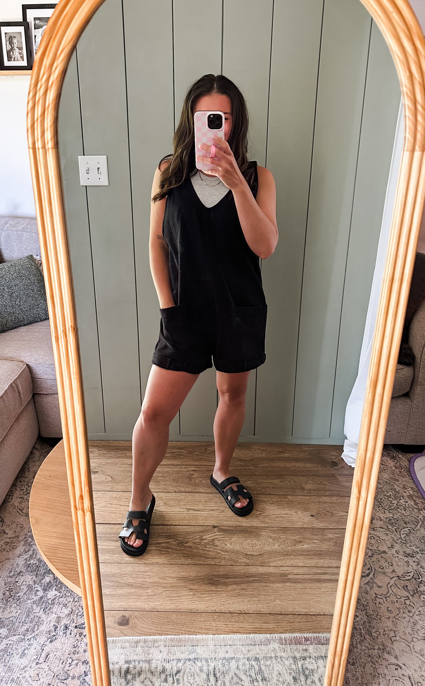 Scottie Twill Romper