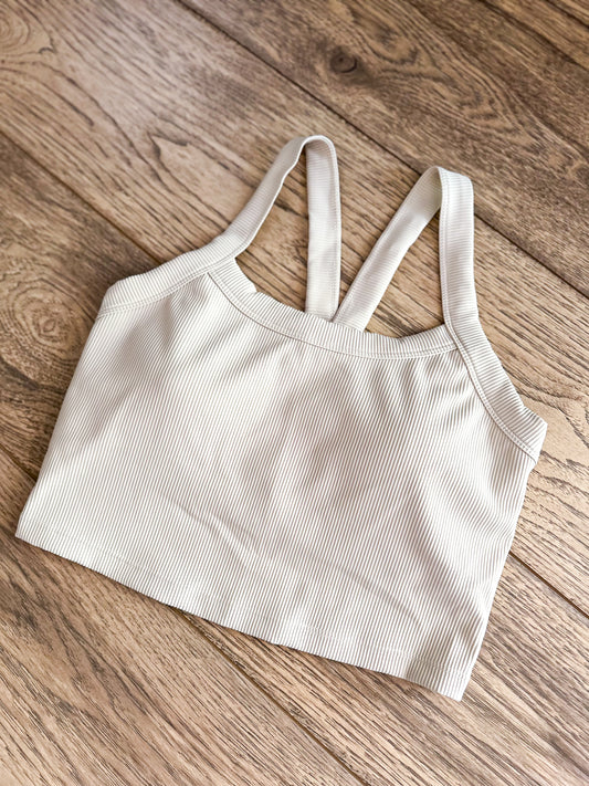 Callie Rib Racerback Tank