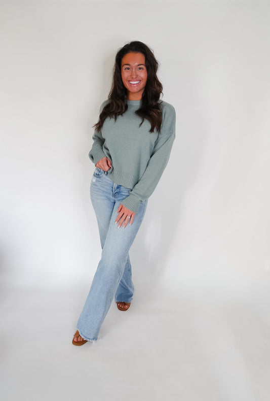Bella Basic Relaxed Sweater Top