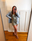 Olive Green Kate Strapless Romper