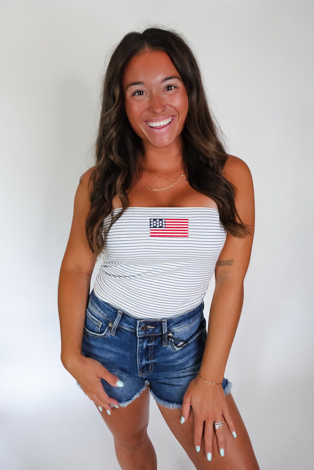 Stars and Stripes Tube Top