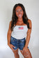 Stars and Stripes Tube Top