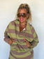 PREORDER- POLKA & STRIPE EASY DOES IT PULLOVER