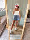 Tatum Active Skort Paradise Blue