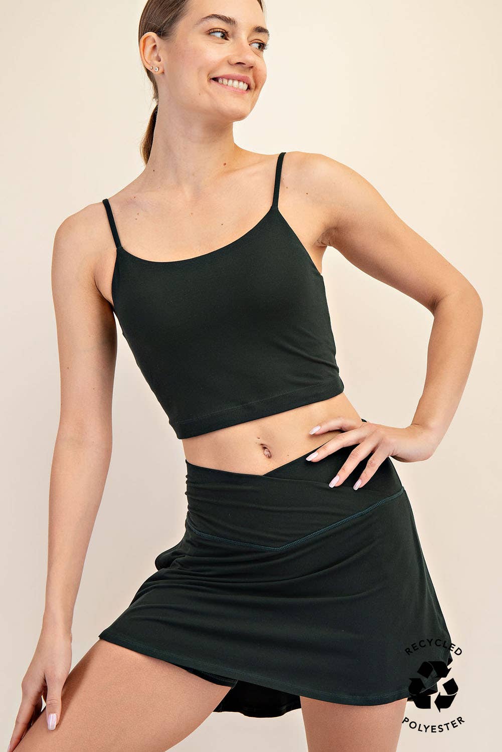 Sky Butter Basic Cropped Tank