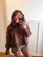 Brown Knit Sweater
