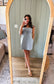 Liv Empire Waist Denim Dress