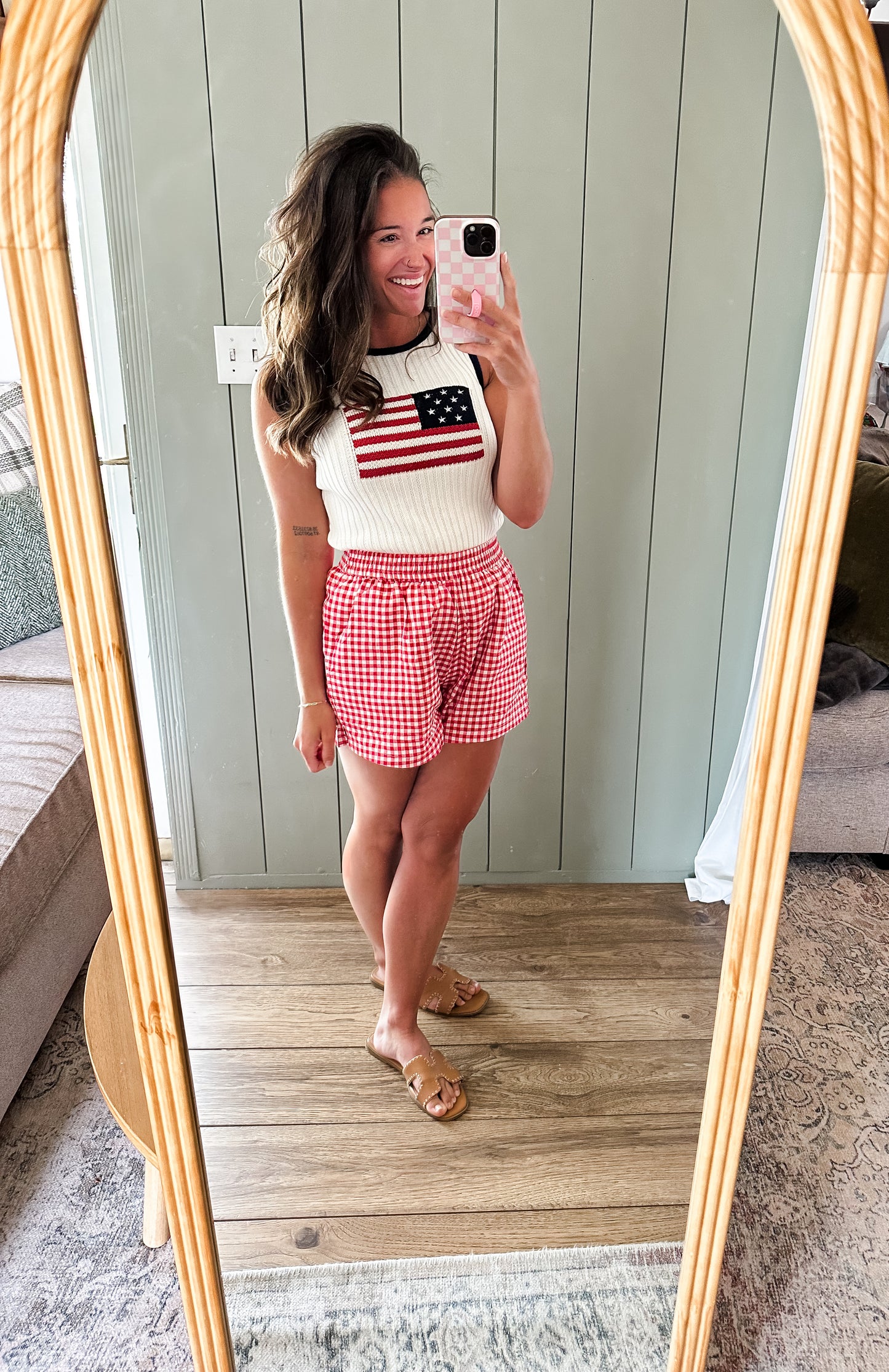 Rory Gingham Shorts