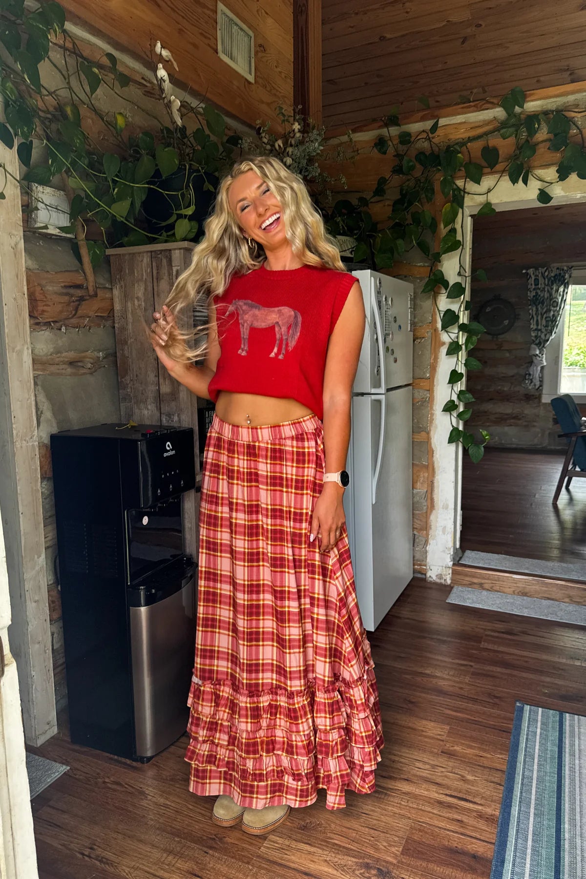 PREORDER- WANDER WEST MAXI SKIRT