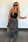 PREORDER- HIDDEN GEM CAMO MAXI SKIRT