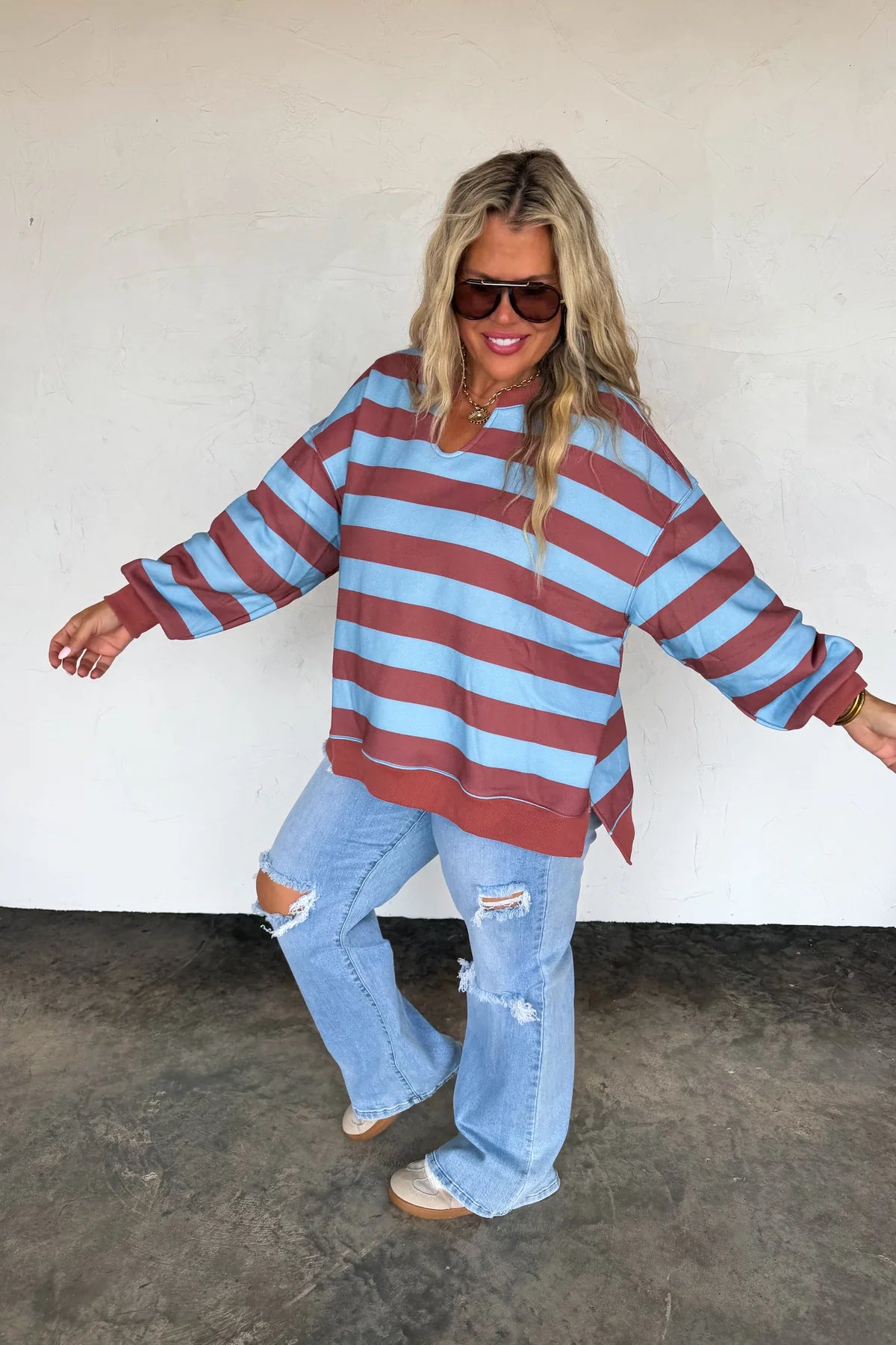 PREORDER- LIVED IN OVERSIZED PULLOVER