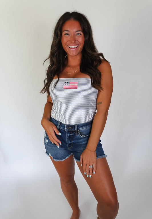 Stars and Stripes Tube Top