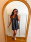 Black and White Polk A Dot Active Dress