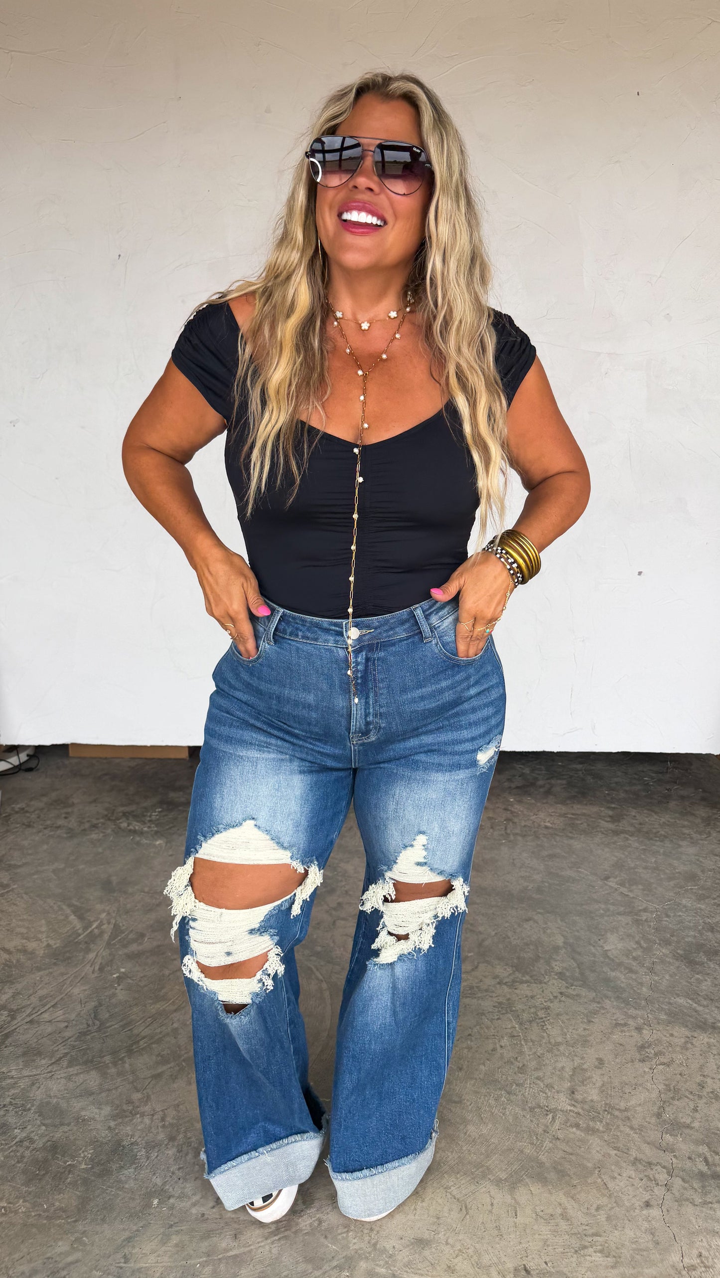 PREORDER- BLAKELEY DISTRESSED JEANS