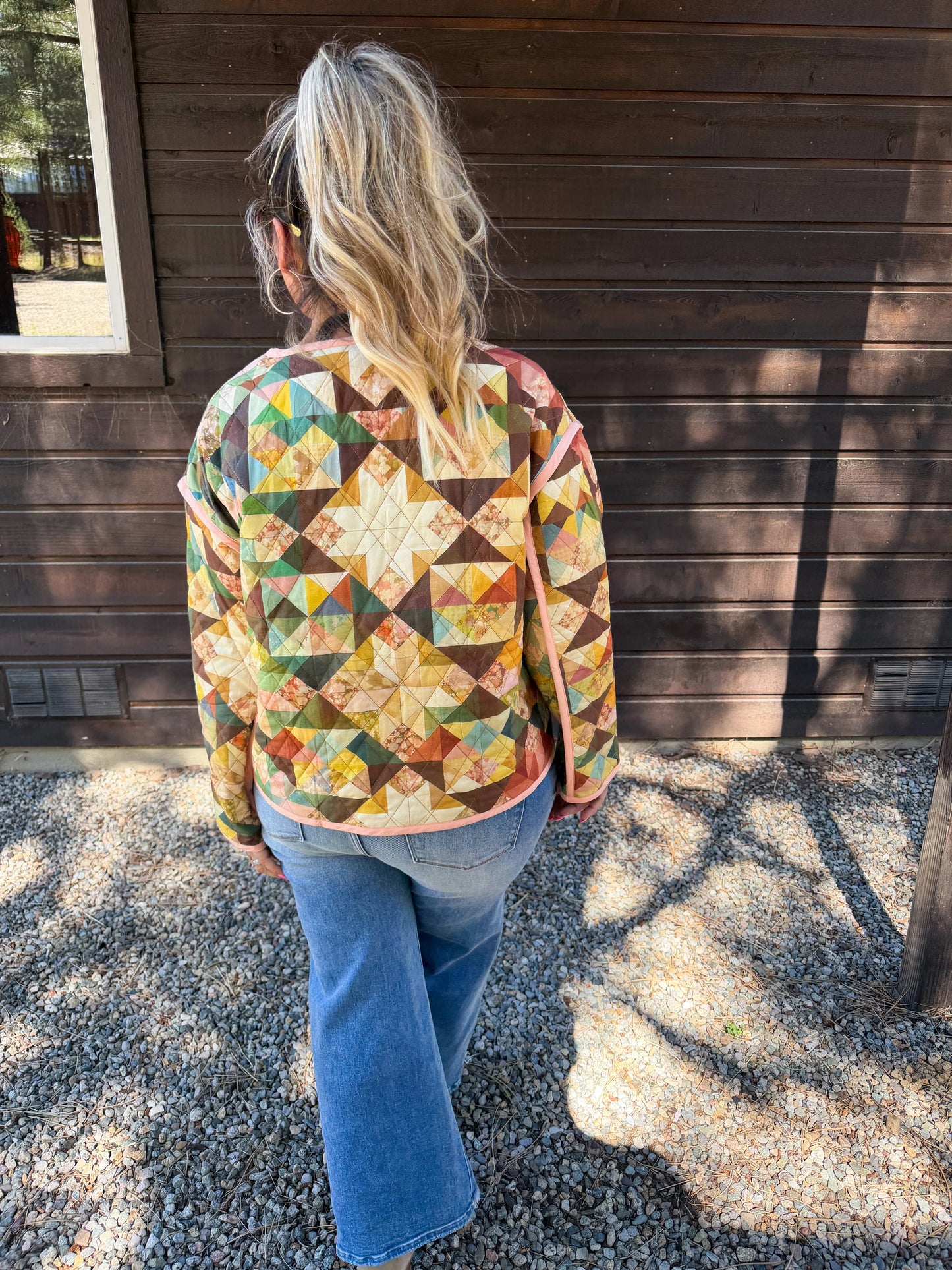 PREORDER- PATCHWORK QUILTED JACKET