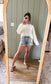Frayed Hem Denim Shorts