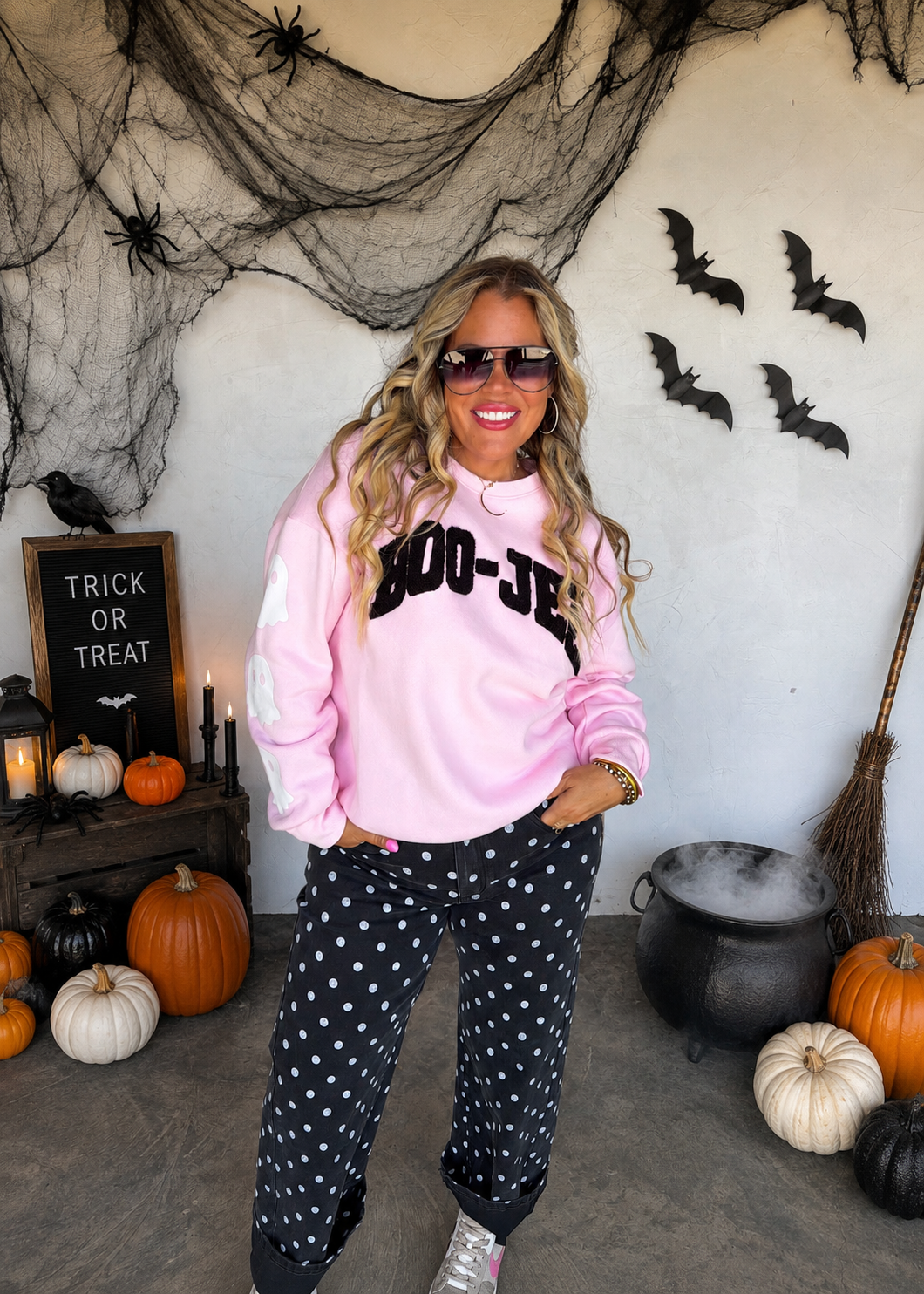 PREORDER- BOO-JEE GHOST PULLOVER