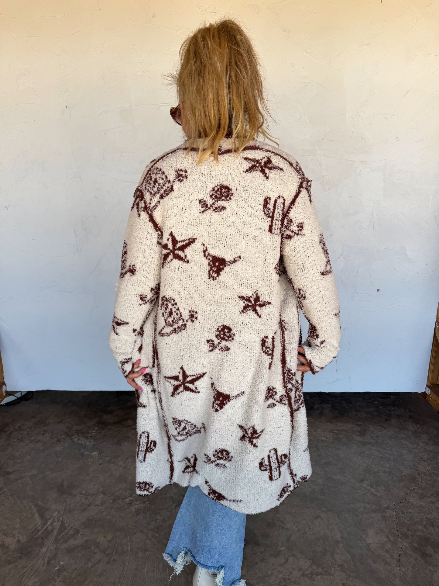 PREORDER- WESTERN CLOUD CARDIGAN