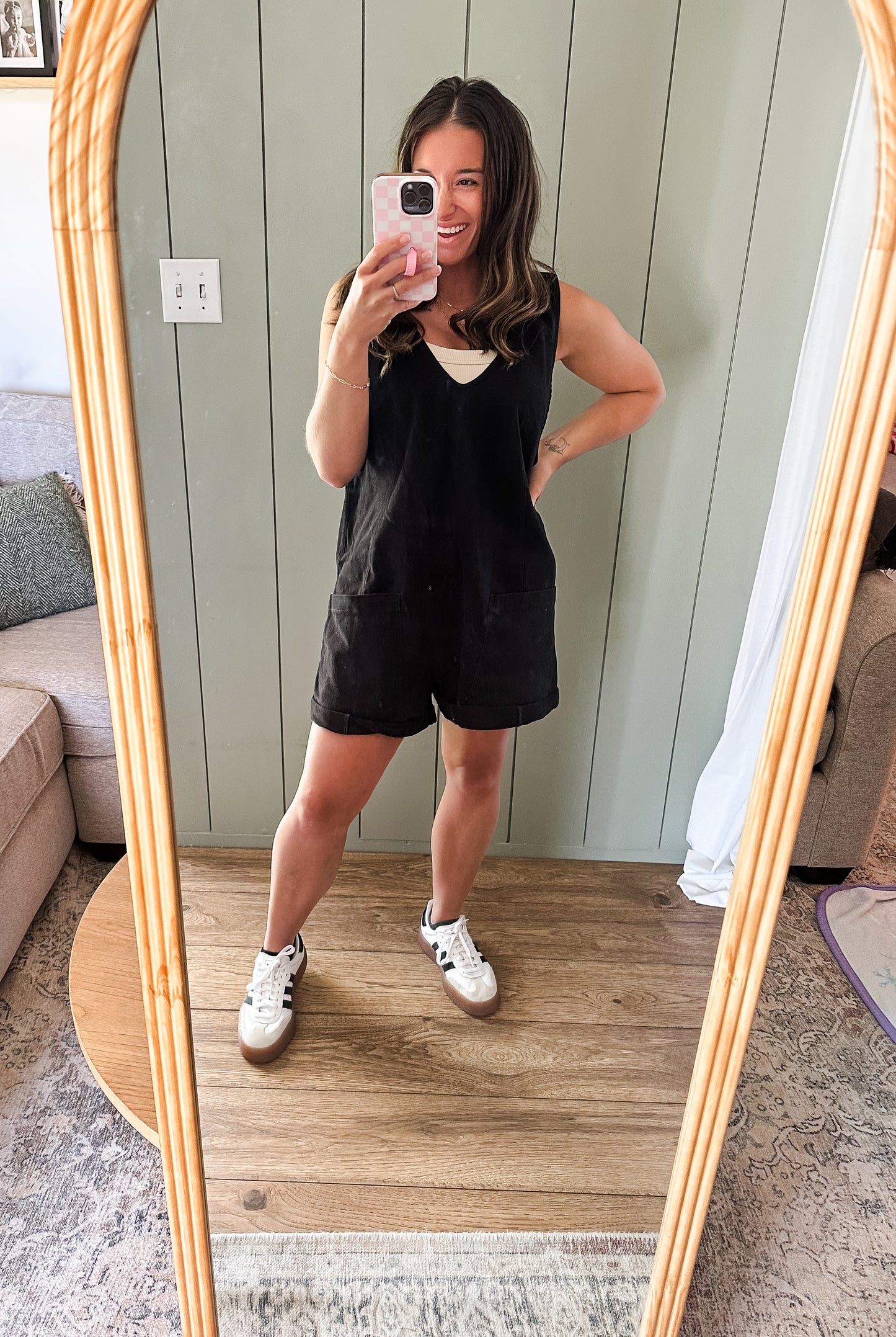 Scottie Twill Romper