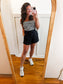 Black Reese French Terry Shorts