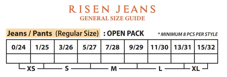 Dark Wash Risen Shorts