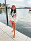 USA & The America Flag Oversized Sweatshirt