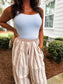Sky Butter Basic Cropped Tank