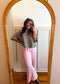 Ballet Pink Tank and Palazzo Pants Set