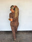 PREORDER- CHEETAH KELSEY PANT SETS