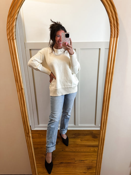 Ina Ivory Sweater