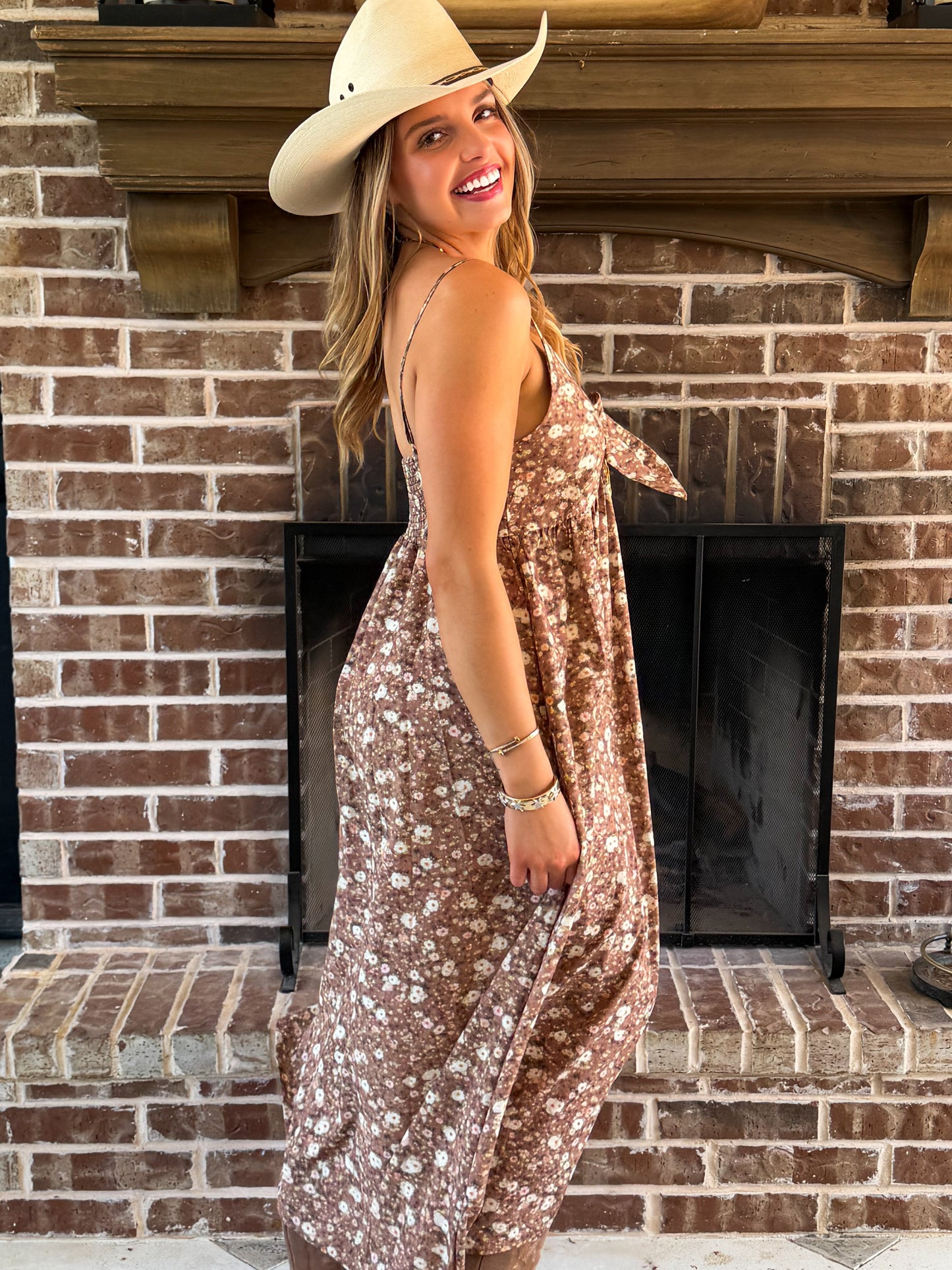 PREORDER- WESTERN CHARM MAXI DRESS
