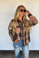 PREORDER- SCARLETT PLAID SHACKET