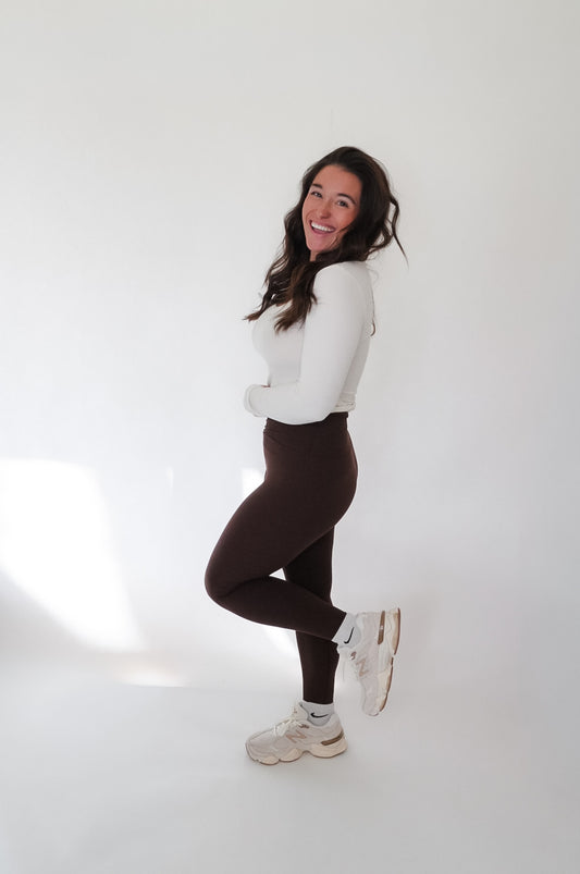 Espresso V-Waist Buttery Soft Legging