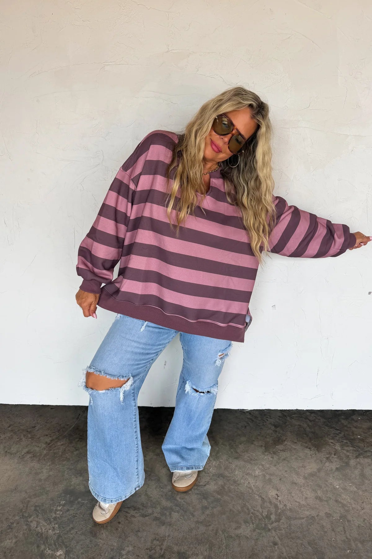 PREORDER- LIVED IN OVERSIZED PULLOVER