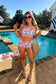 Ready to ship- AMALFI BLOOMS SWIM SET